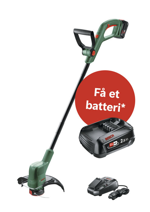 Bosch EasyGrassCut 18-26 gresstrimmer 18 V m/batteri